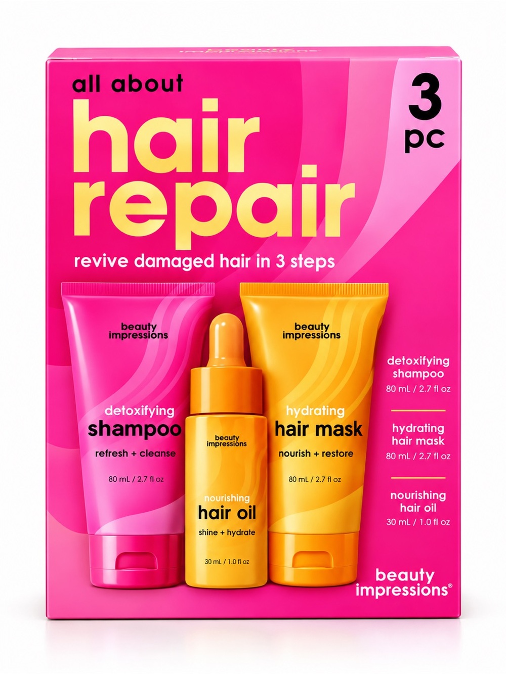 All About Hair Repair 3pc. Set